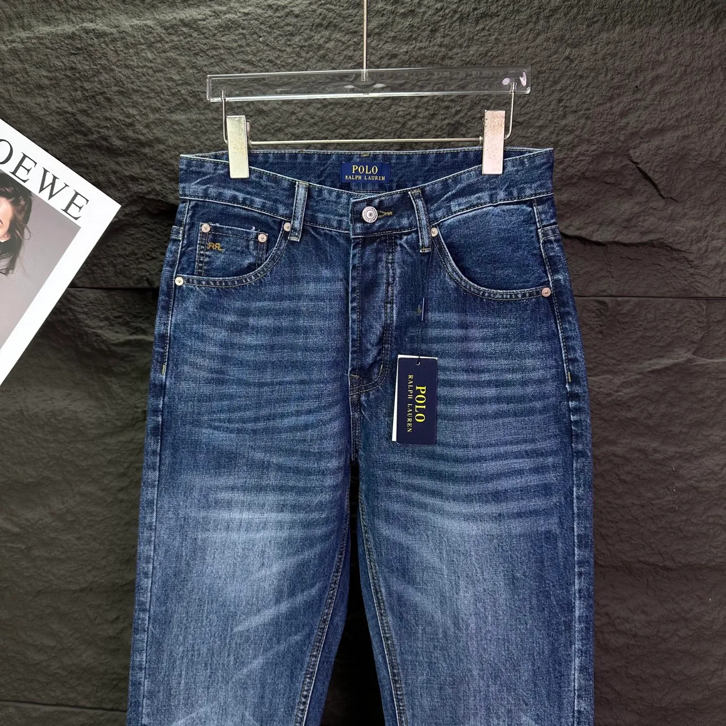 RRL 2026New Arrival Retro Quality ， ， ， ， ， ！ ， ， ！！！ ：Blue Size：28、30、32、34、36（ Size）